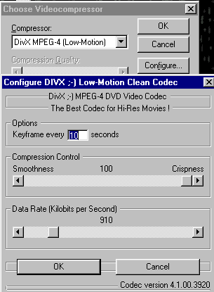 divx mpeg 4 low motion div3